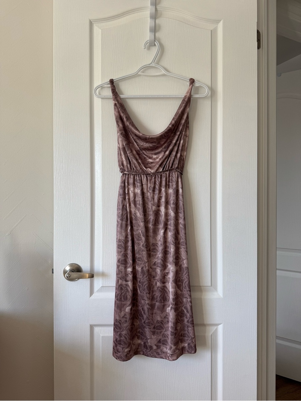 Vero Moda cowl neck rose dress